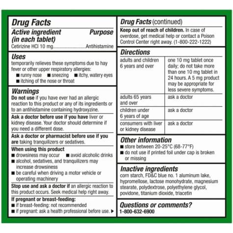 Kroger All Day Allergy 24 Hour Relief Antihistamine Tablets 2 Pk 70
