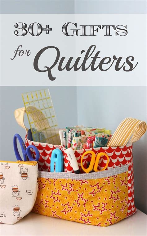Inexpensive gift ideas for quilters. Gifts for Quilters | Quilter gifts, Quilted gifts, Sewing ...