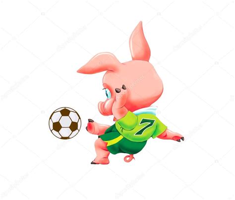 Over the time it has been ranked as high as 1 745 399 in the world. Petit cochon avec ballon de foot image libre de droit par ...