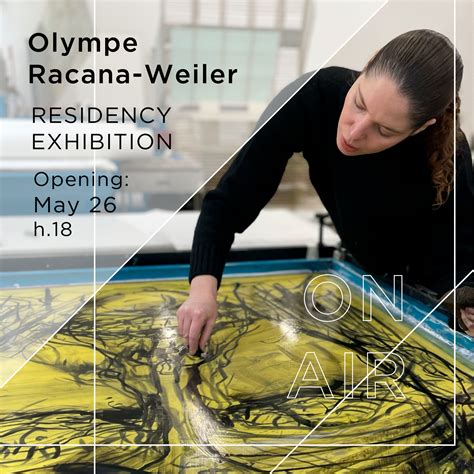 Residency Exhibition Olympe Racana Weiler Exibart Service