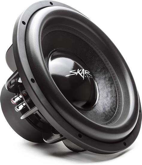 Skar Audio Evl 15 D4 15 2500 Watt Max Power Dual 4 Ohm Car Subwoofer