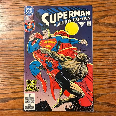 Action Comics 683 Early Doomsday Appearance Vfnm East Bay Comics