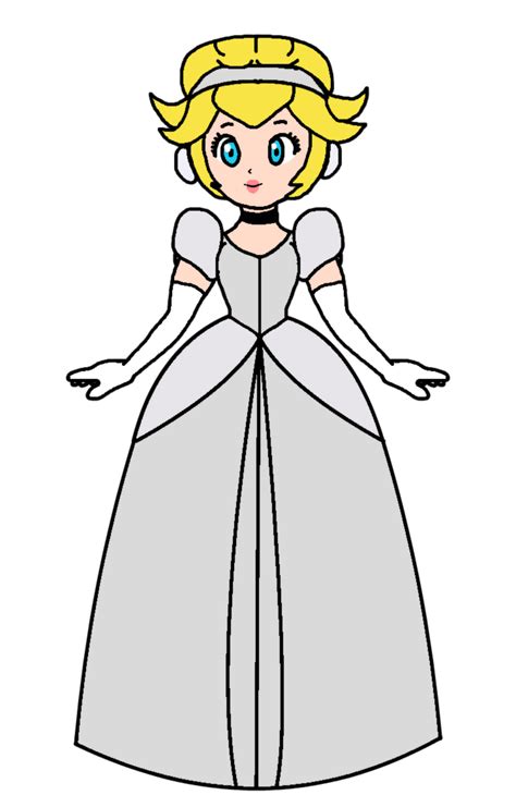 Peach Cinderella Dress White By Katlime On Deviantart