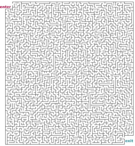 Free printable positive messages coloring pages. Mazes to Print - Hard Cutout Mazes