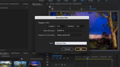 How to add text in premiere pro. Ajout de titres et d'images dans une vidéo | Tutoriels ...