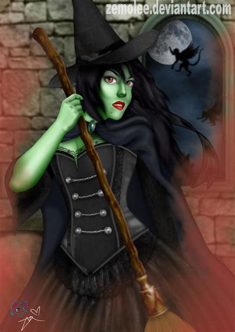 Wicked Witch Of The Westelphaba By Zemolee On Deviantart