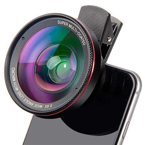 Super Macro Lens 15x Wide 045x Or 06x Phone Lens Kit Hd Telefon Phone