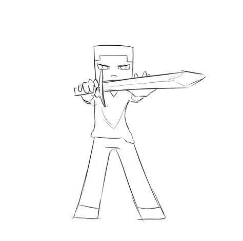 Dibujos De Herobrine Minecraft Para Colorear Wonder Day — Dibujos