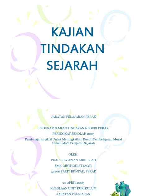 Kajian tindakan menggunakan pendekatan kolaboratif dalam kajian. kajian tindakan