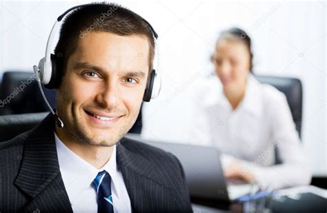 Customer Support Phone Operator — Stock Photo © Gstudio 6653347