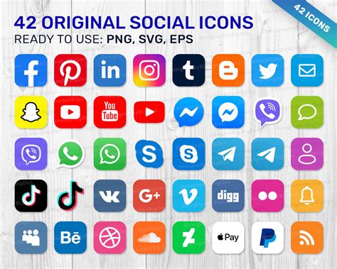 Free Social Media Svg Icons Previewffop