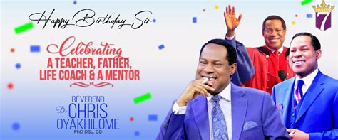 We pray that the good lord gives you victory every step of the way. Happy Birthday Pastor Chris | Christ Embassy