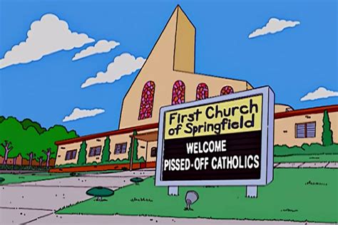 The Simpsons 25 Best Church Marquees Page 9