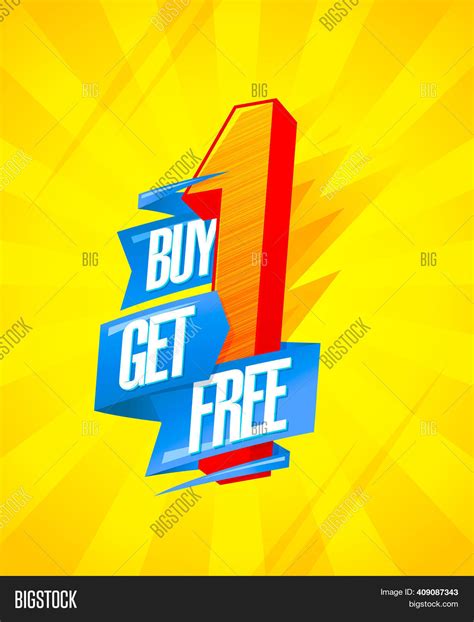 Buy One Get One Free Image And Photo Free Trial Bigstock