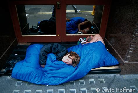 David Hoffman Photo Library Homeless Girl Asleep