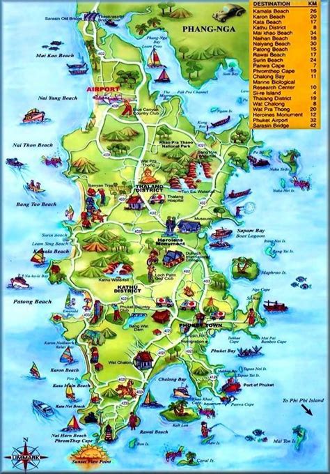 These phuket maps will give you more of an idea of where your hotel is and what's around it. Phuket, Thailand - What to see and things to do - Melissa ...