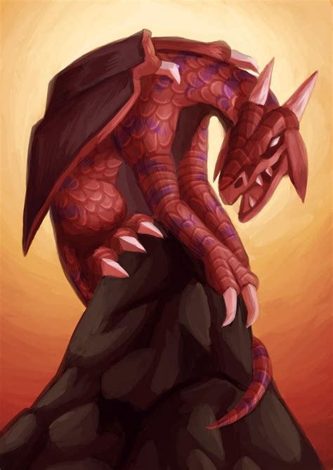 Another Red Dragon By Ayyk92 On Deviantart Red Dragon Dragon Red