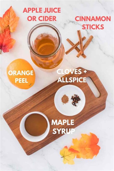 Hot Spiced Apple Cider Easy Naturally Sweetened Recipe Spiced