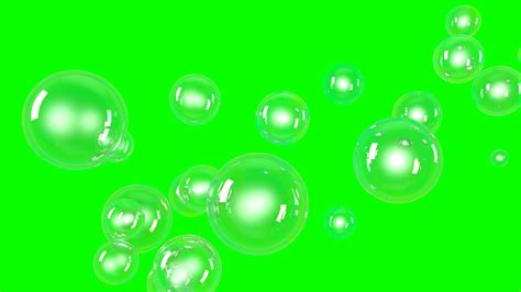 Bubbles Moving Green Screen Free Overlay Youtube