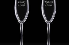 champagne flutes toasting personalized set grand
