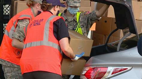 The community food bank provides food in 12 counties across central alabama: Gleaners Food Bank hosts large drive-thru food ...