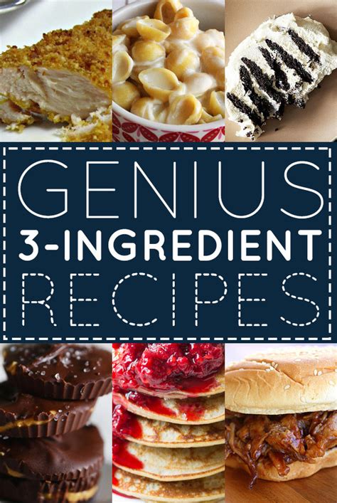 So we've covered the optimal canteen meal combos but how do you get all the ingredients needed for these meals? 33 Genius Three Ingredients Recipes That Will Change Your Life