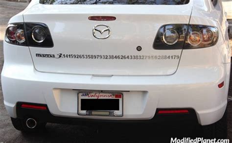 2009 Mazda 3 Emblem Changed To Pi