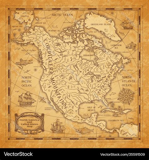 Ancient America Map