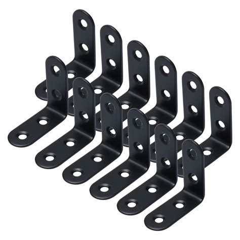 50 X 50mm Angle Bracket Stainless Steel Black L Shaped Angle Brackets