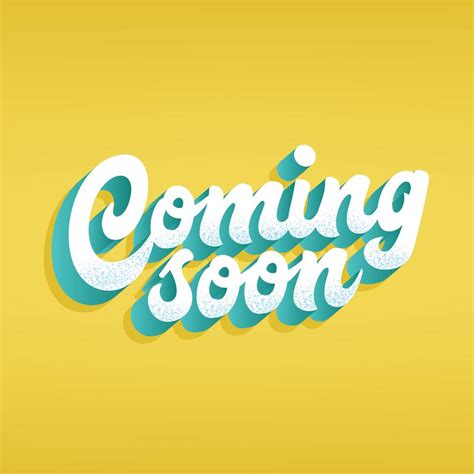 Coming Soon Typography Vector Design 621948 Vector Art At Vecteezy