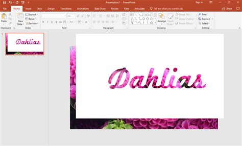 How To Fill Text With An Image In Powerpoint E Learning Heroes