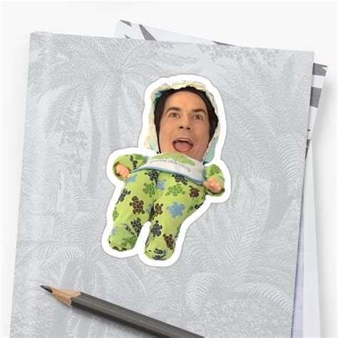 Baby Spencer Icarly Sticker By Wickedrug Redbubble