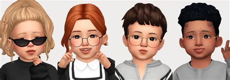 Classic Glasses Casteru On Patreon Sims 4 Children Sims 4 Toddler