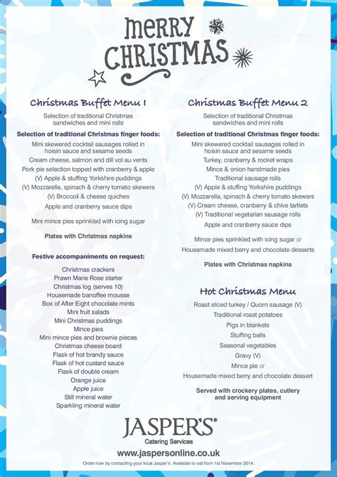 I said most because, i'm sure you already know you can't please everybody. Fancy a festive treat? Our Christmas menus are now ...