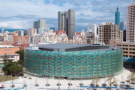 The storm will taper off soon. Taipei City Mayor Wen-je Ko visits newly-built Universiade ...
