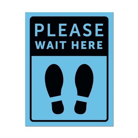 Please Wait Here Sign Back To Business Templates Astrobrights
