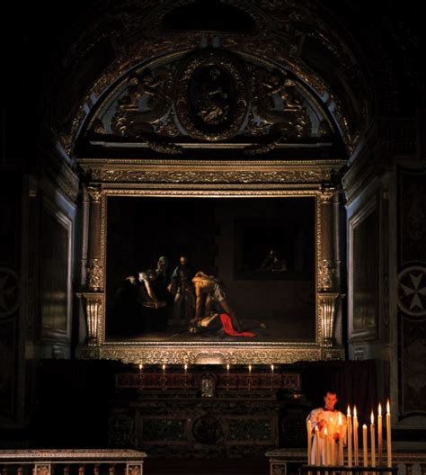 Caravaggio Beheading Of Saint John The Baptist 1608 Museum