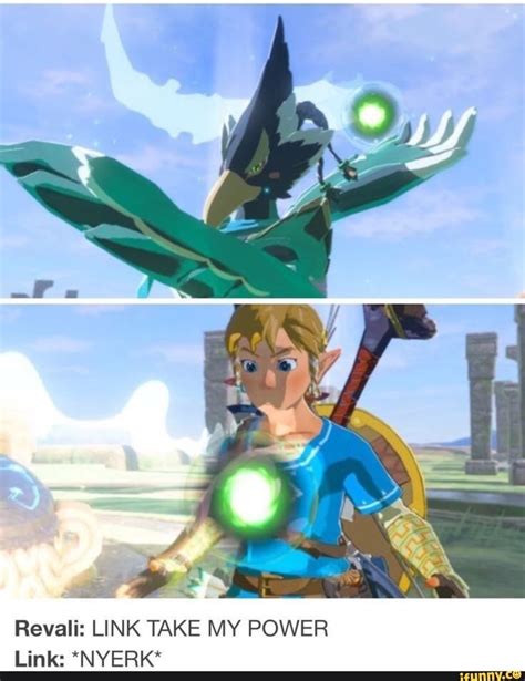 Revali Link Take My Power Link Nyerk Seotitle Legend Of Zelda