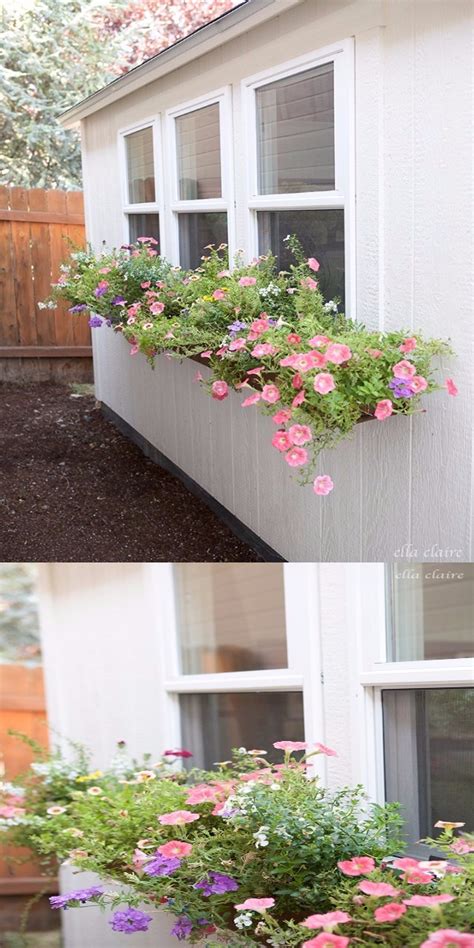 Window boxes add charm and a splash of color to a home's exterior. Interesting Ways To Make Window Boxes To Beautify Your ...