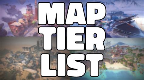 VALORANT Map Tier List Ranking All Maps YouTube