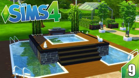 Los Sims 4 9 Nueva Piscina Jacuzzi Gameplay EspaÑol Youtube
