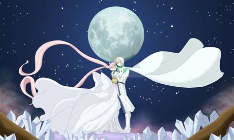 Chibiusa Y Helios Encuentro Futuro By Amyroseharuka On Deviantart Sailor Moon Wallpaper