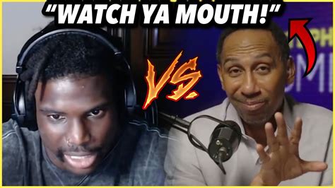 Disrespectful Tyreek Hill Responds To Stephen A Smith Warning Him Watch Your Mouth Youtube