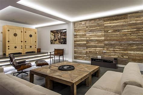 30 Wood Wall Panelling Designs Living Room Decoomo