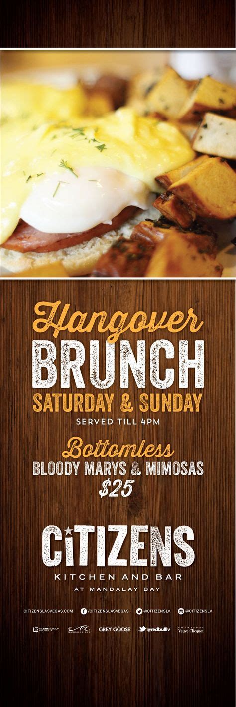 Join Us For The Ultimate Hangover Brunch At Citizens Kitchen And Bar