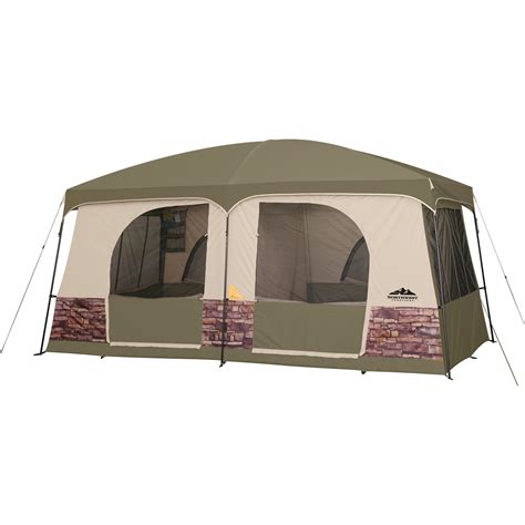 Northwest territory family cabin 8 person tent. Northwest Territory Stoney Brook 14x10 Cabin Dome Tent