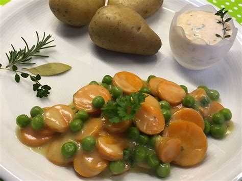 Cremiges Erbsen - Möhren -Gemüse von Janninator Chefkoch