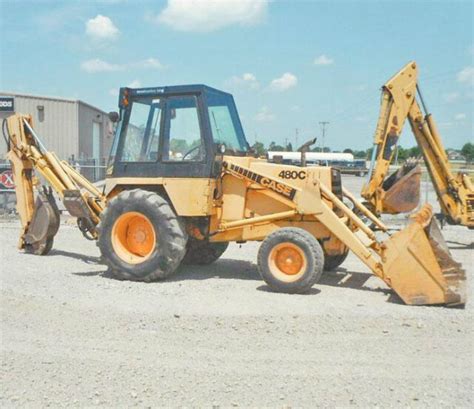 Case 480 C Backhoe Loader 480c Tractors Construction King Manual Parts