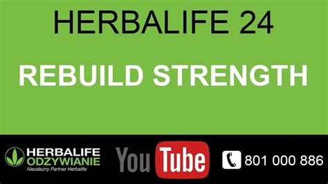 Herbalife 24 Rebuild Strength Youtube