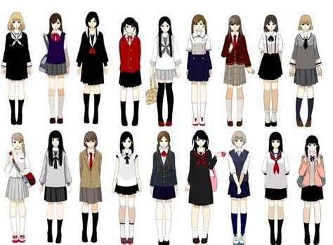 School Uniform School Uniform Anime Anime Uniform Anime Outfits